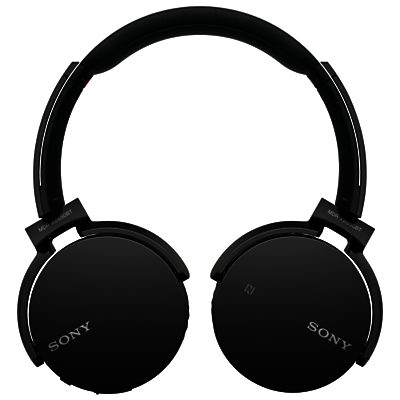 Sony MDR-XB650BT Extra Bass On-Ear Headphones with Bluetooth Black